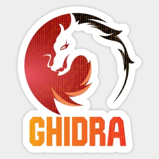 Cyber Security - NSA - Ghidra - Reverse Engineering tool Sticker